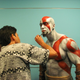 Illustration for article titled Brazilian Kratos Has Magnificently Painted Man Boobs